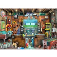 Holdson - His & Hers, Man Cave Puzzle 1000pc