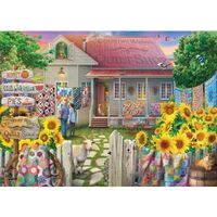 Holdson - Farm & Country, Country Road Quilt Shop Puzzle 1000pc